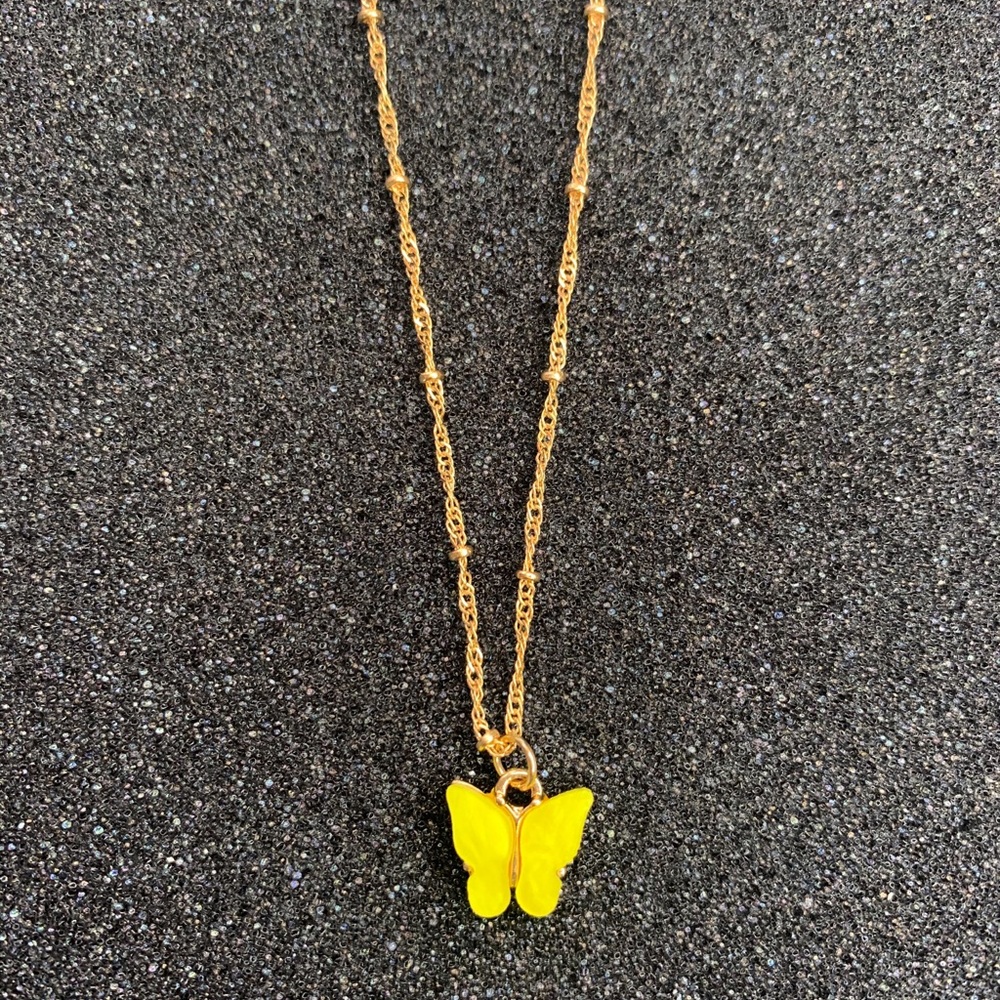 Butterfly necklaces - Picture 5 of 6